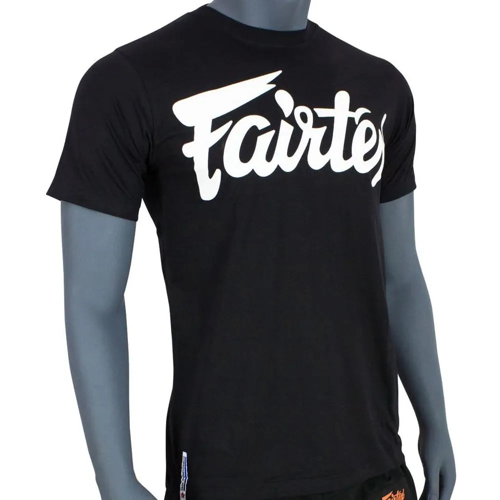 Svart Fairtex TS7 t-shirt med Since 1971-tryck på ärmen
