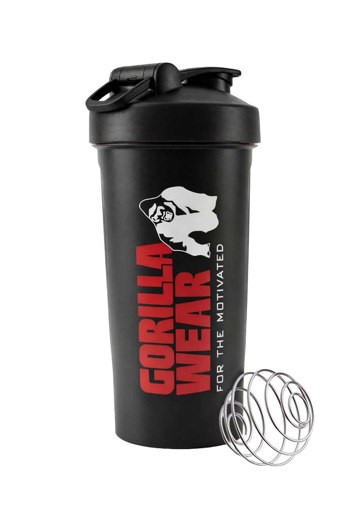 Gorilla Wear XXL Power Shaker 1000 ml - Svart/Svart