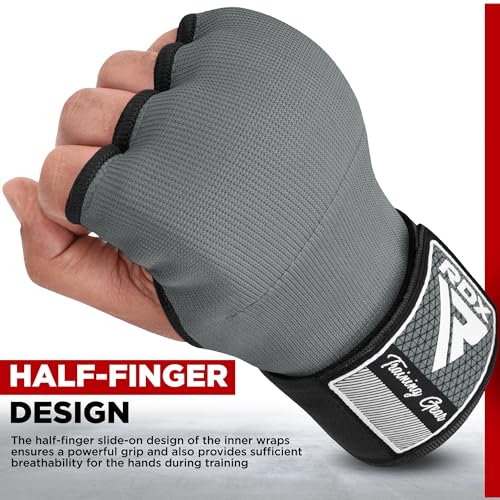 RDX IS Gel Padded Inner Gloves Hook & Loop Wrist Strap for Knuckle Protection OEKO-TEXÂ®Â Standard 100 certified