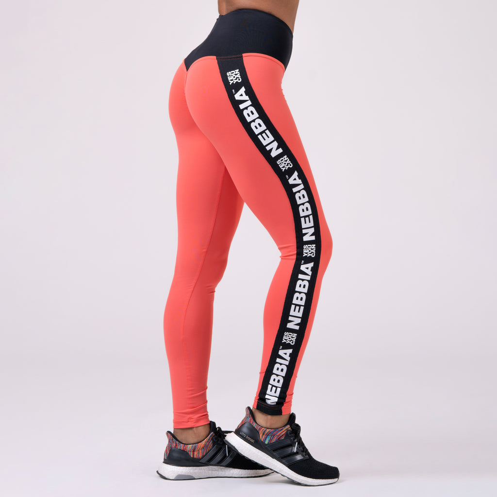 NEBBIA Hero Iconic Tights - Peach - NEBBIA | Kraft & Kontroll