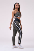 NEBBIA Hero Iconic Tights - Safari - NEBBIA | Kraft & Kontroll