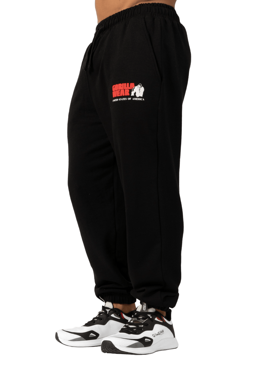 Gorilla Wear Classic Oversized Sweatpants - Svart - Gorilla Wear | Kraft & Kontroll