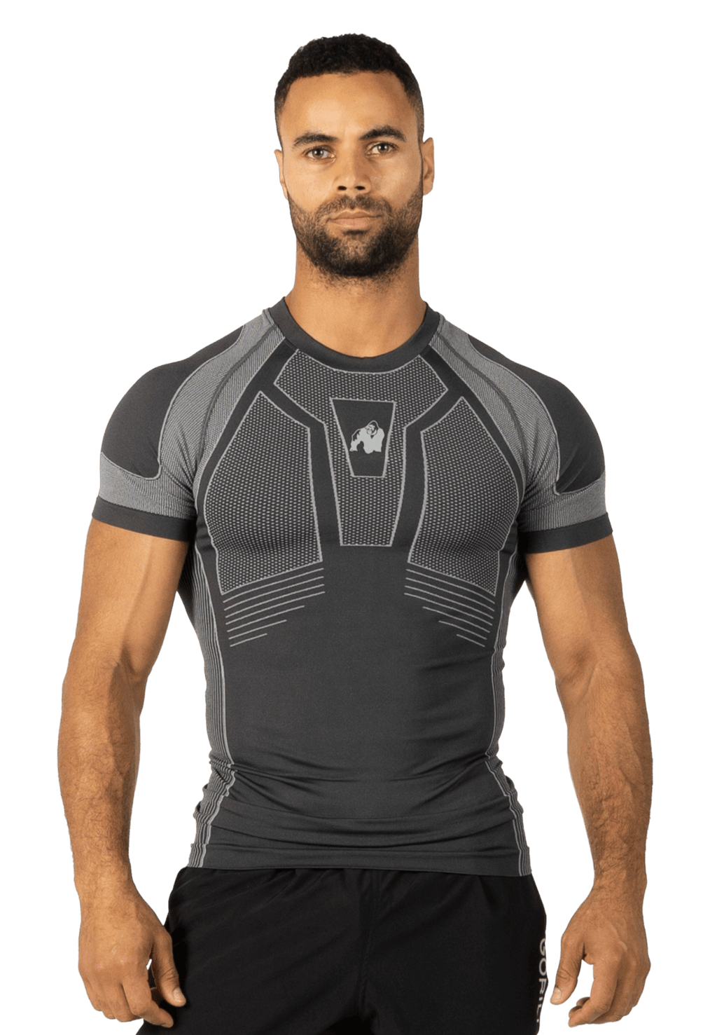 Gorilla Wear Arcata Seamless T-Shirt - Dark Grey - Gorilla Wear | Kraft & Kontroll