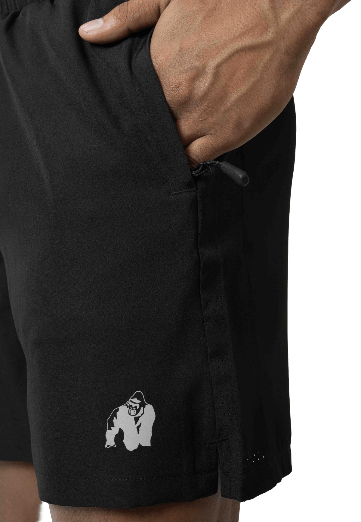 Gorilla Wear Glasgow Shorts - Svart - Gorilla Wear | Kraft & Kontroll