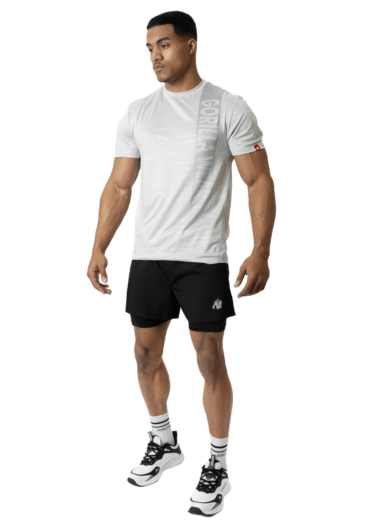Gorilla Wear Lowell 2-In-1 Shorts - Svart - Gorilla Wear | Kraft & Kontroll