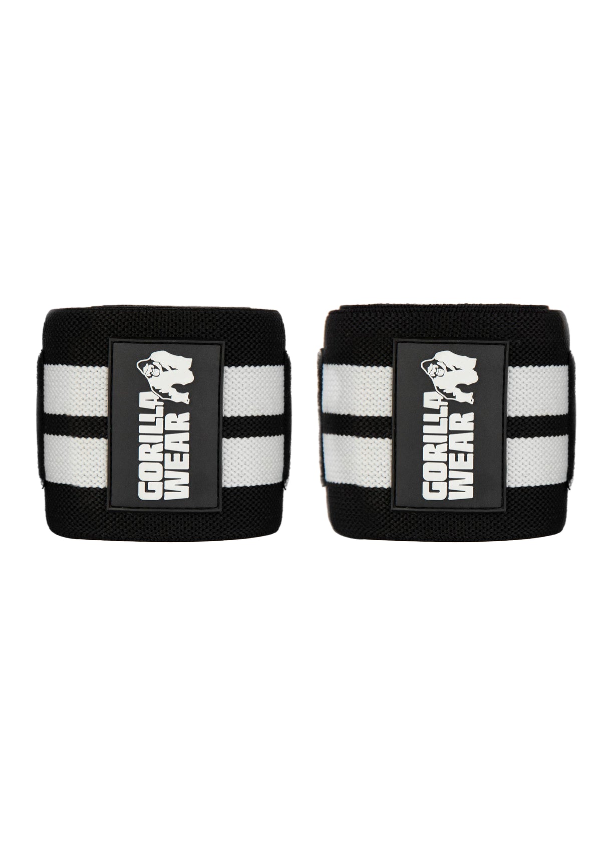 Gorilla Wear Elbow Wraps - Svart/Vit