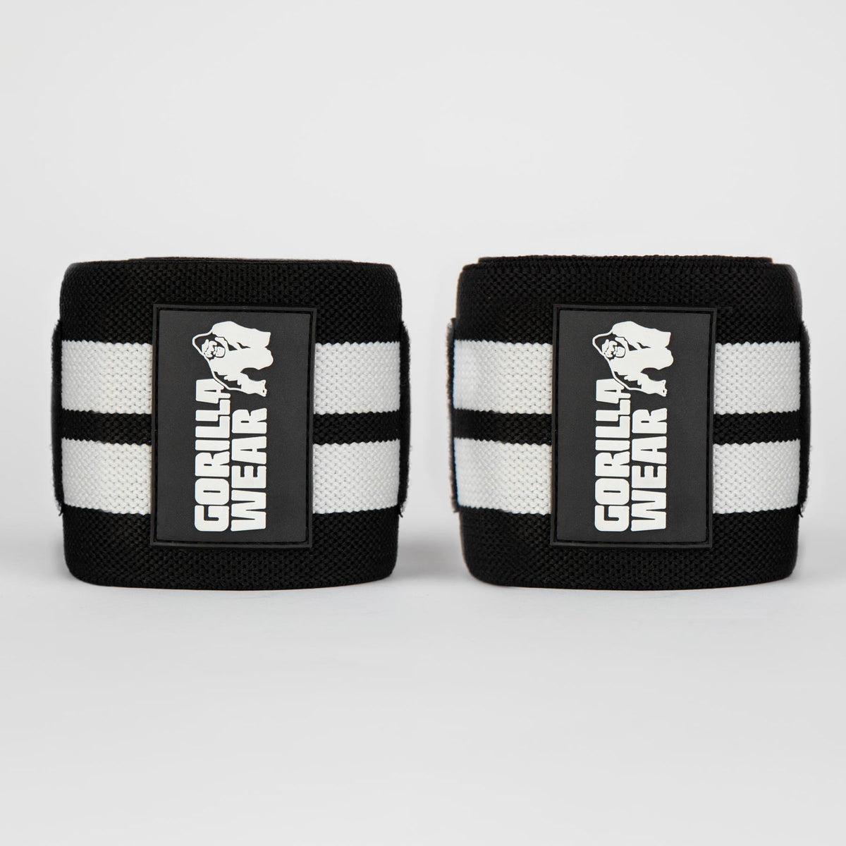 Gorilla Wear Elbow Wraps - Svart/Vit