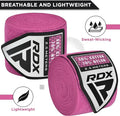 RDX Hand Wraps 2,5 m - Rosa