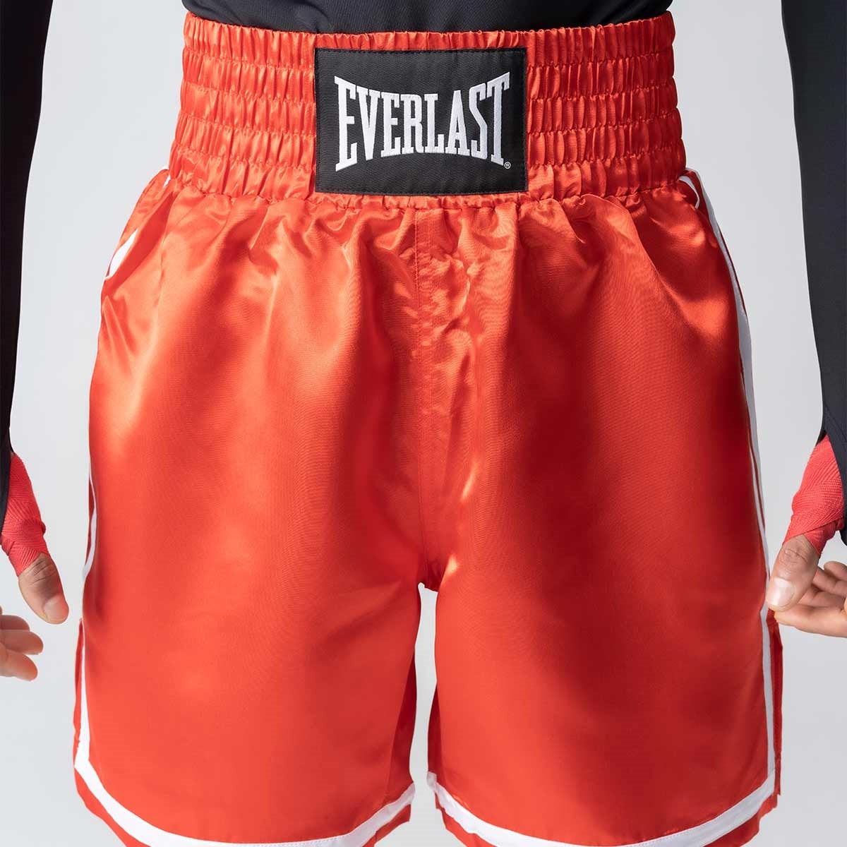 Everlast Comptetion Boxningsshorts - Röd/Vit