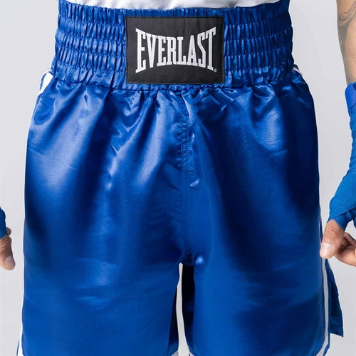 Everlast Comptetion Boxningsshorts - Blå/Vit