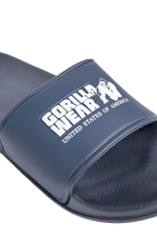 Gorilla Wear Pasco Slides - Navy - Gorilla Wear | Kraft & Kontroll
