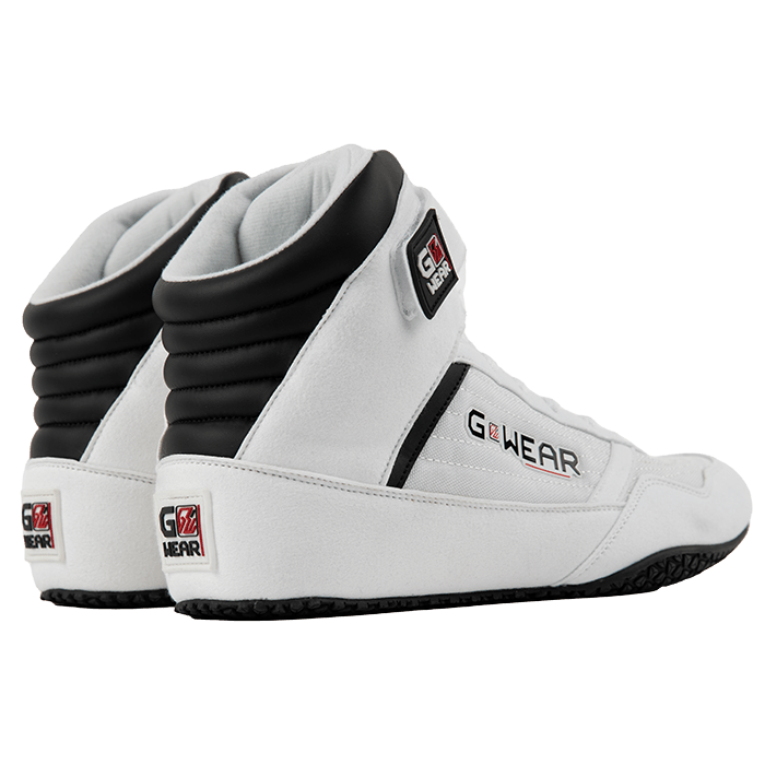 Gorilla Wear Gwear Classic High Tops - Vit/Svart - Gorilla Wear | Kraft & Kontroll