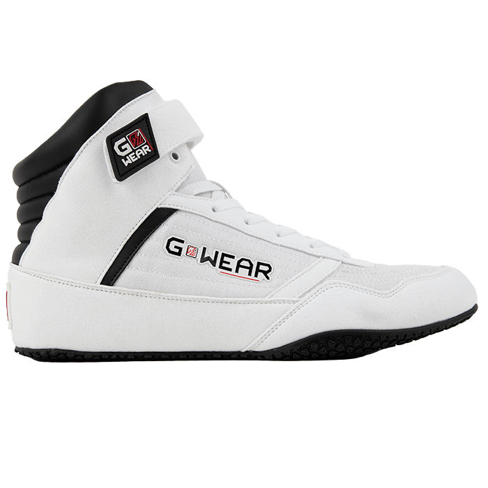 Gorilla Wear Gwear Classic High Tops - Vit/Svart - Gorilla Wear | Kraft & Kontroll