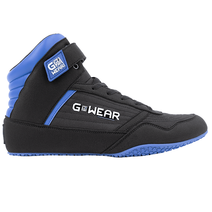 Gorilla Wear Gwear Classic High Tops - Svart/Blå - Gorilla Wear | Kraft & Kontroll