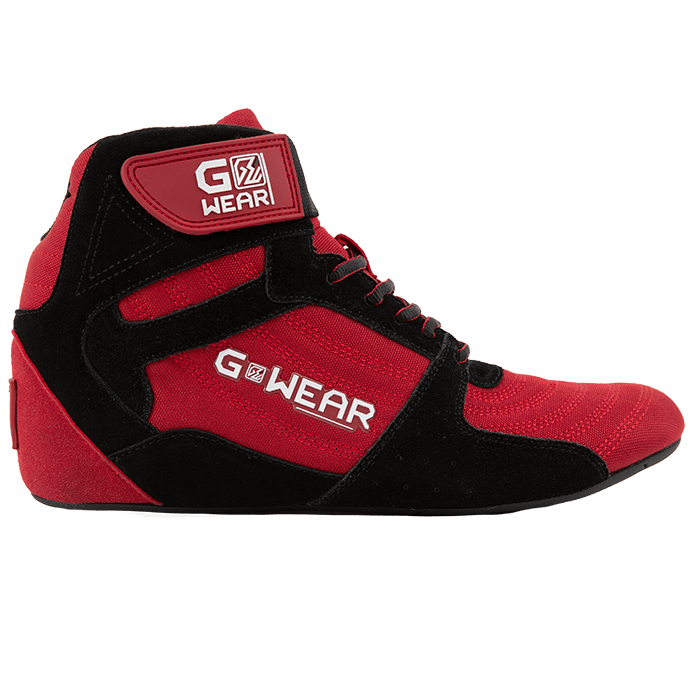 Gorilla Wear Gwear Pro High Tops - Röd/Svart - Gorilla Wear | Kraft & Kontroll