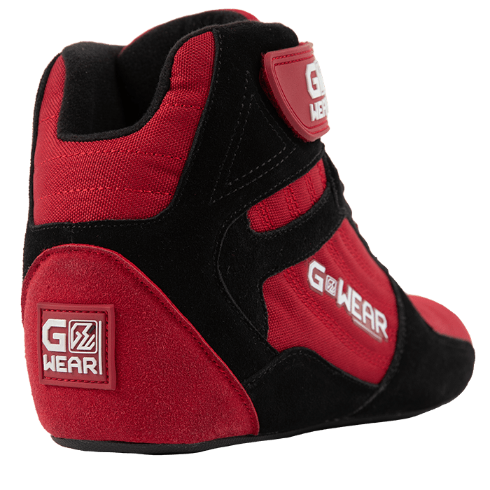Gorilla Wear Gwear Pro High Tops - Röd/Svart - Gorilla Wear | Kraft & Kontroll