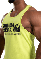 Gorilla Wear Classic Tank Top - Wild Lime - Gorilla Wear | Kraft & Kontroll