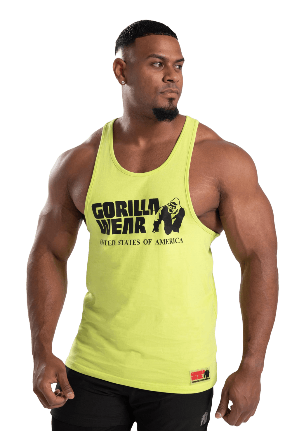 Gorilla Wear Classic Tank Top - Wild Lime - Gorilla Wear | Kraft & Kontroll
