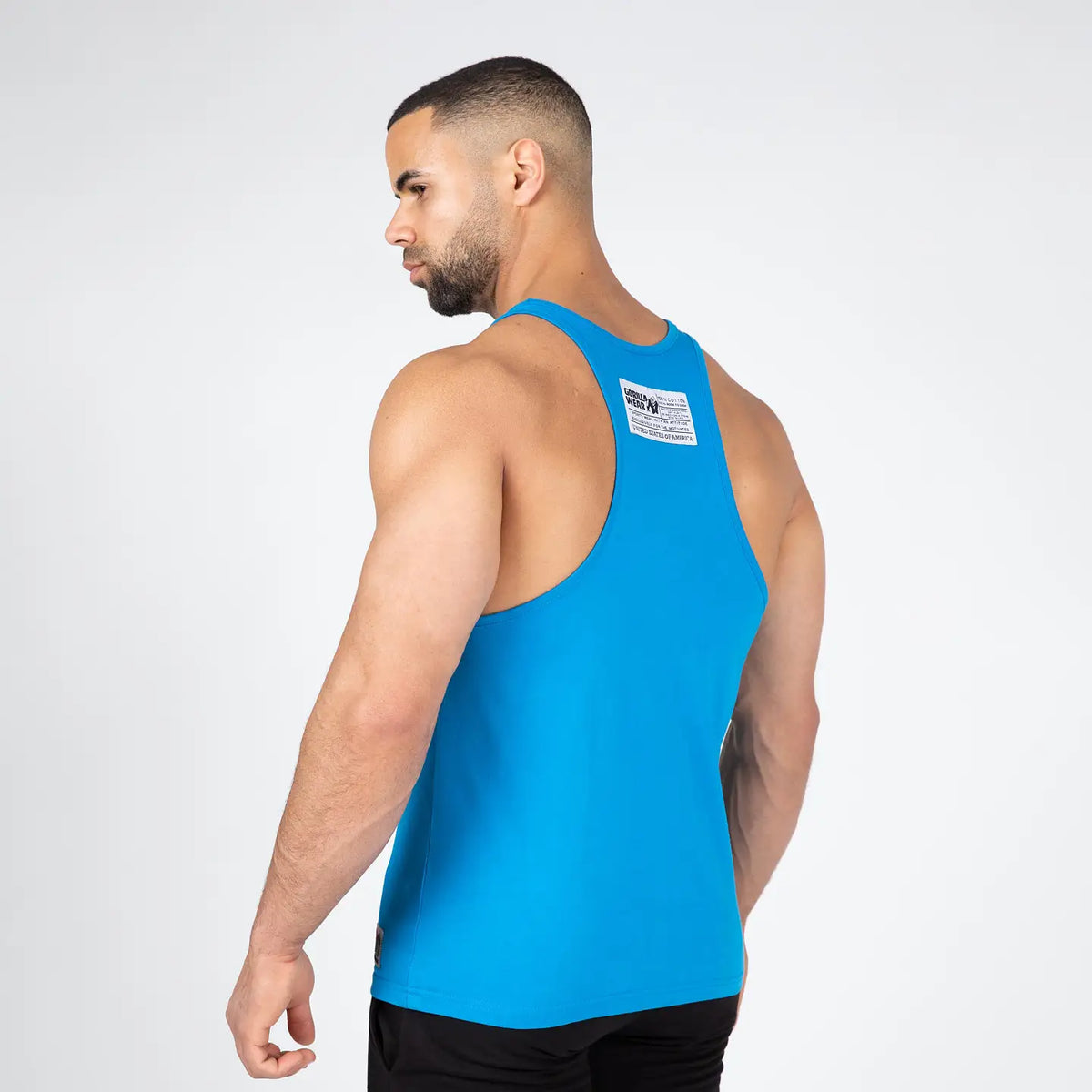 Gorilla Wear Classic Tank Top - Blå - Gorilla Wear | Kraft & Kontroll