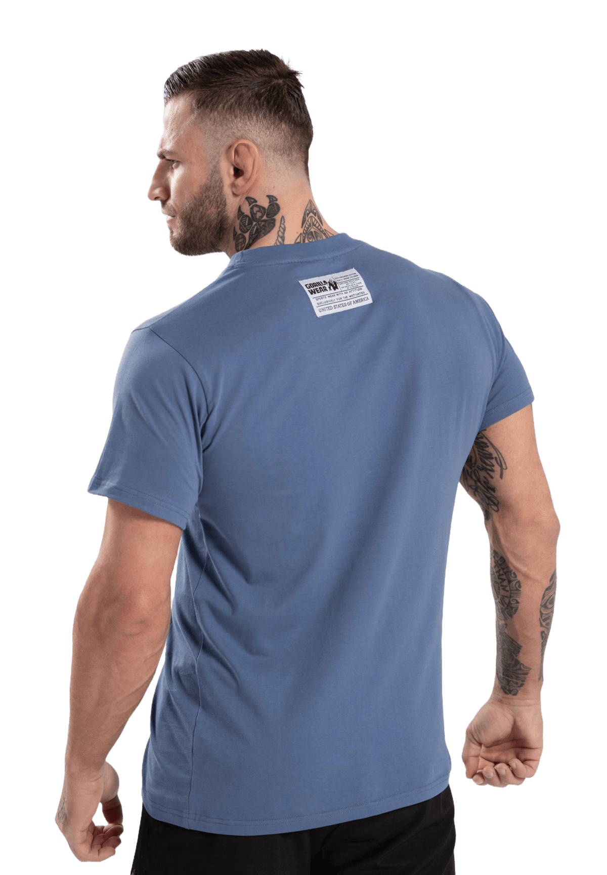 Gorilla Wear Classic T-Shirt - Coronet Blue - Gorilla Wear | Kraft & Kontroll
