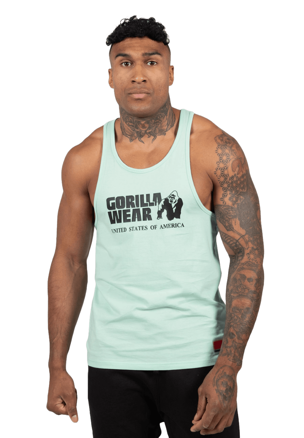 Gorilla Wear Classic Tank Top - Mint - Gorilla Wear | Kraft & Kontroll