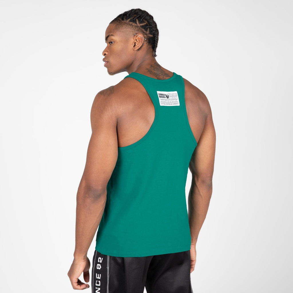 Gorilla Wear Classic Tank Top - Teal Green - Gorilla Wear | Kraft & Kontroll