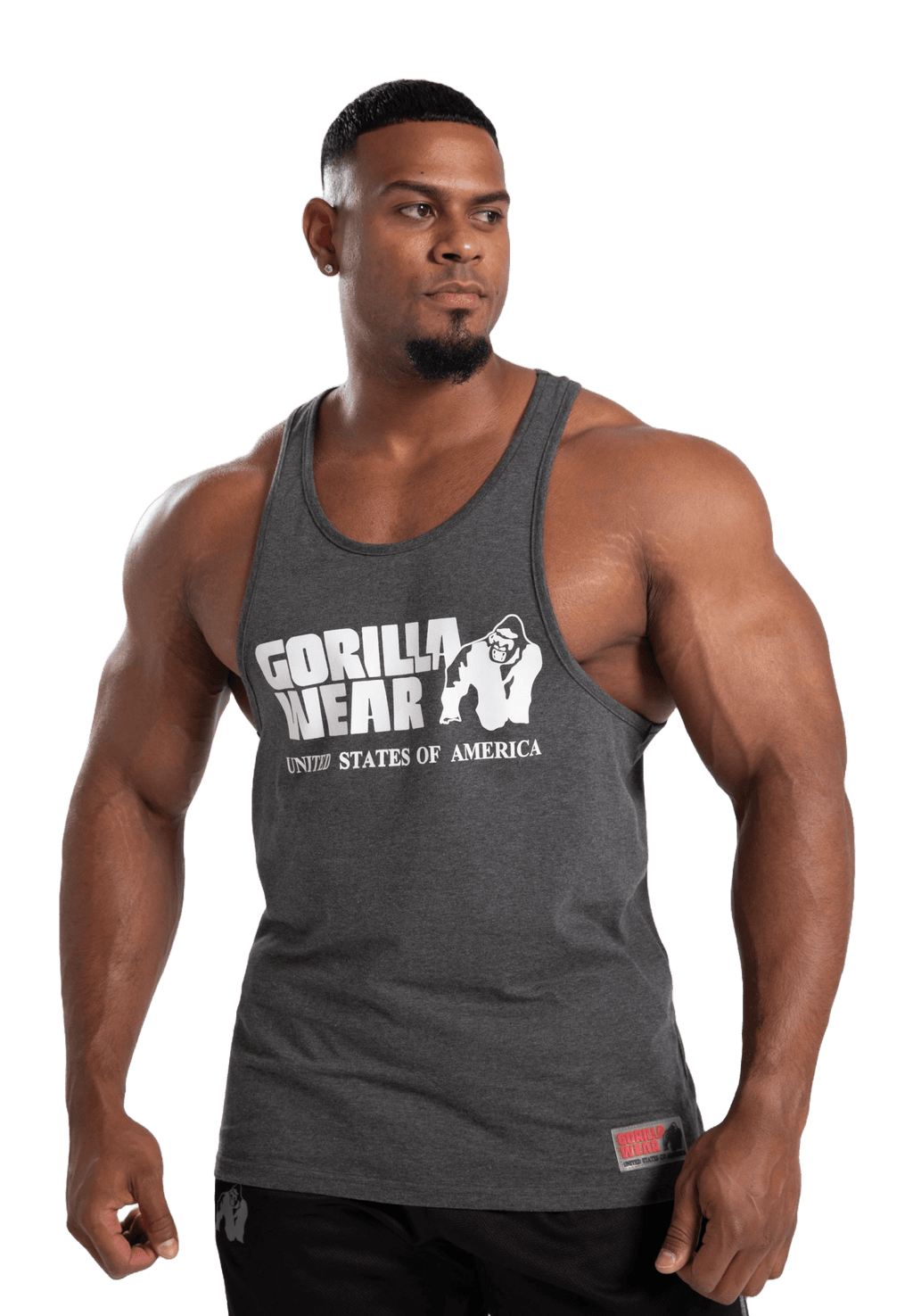 Gorilla Wear Classic Tank Top - Dark Grey - Gorilla Wear | Kraft & Kontroll