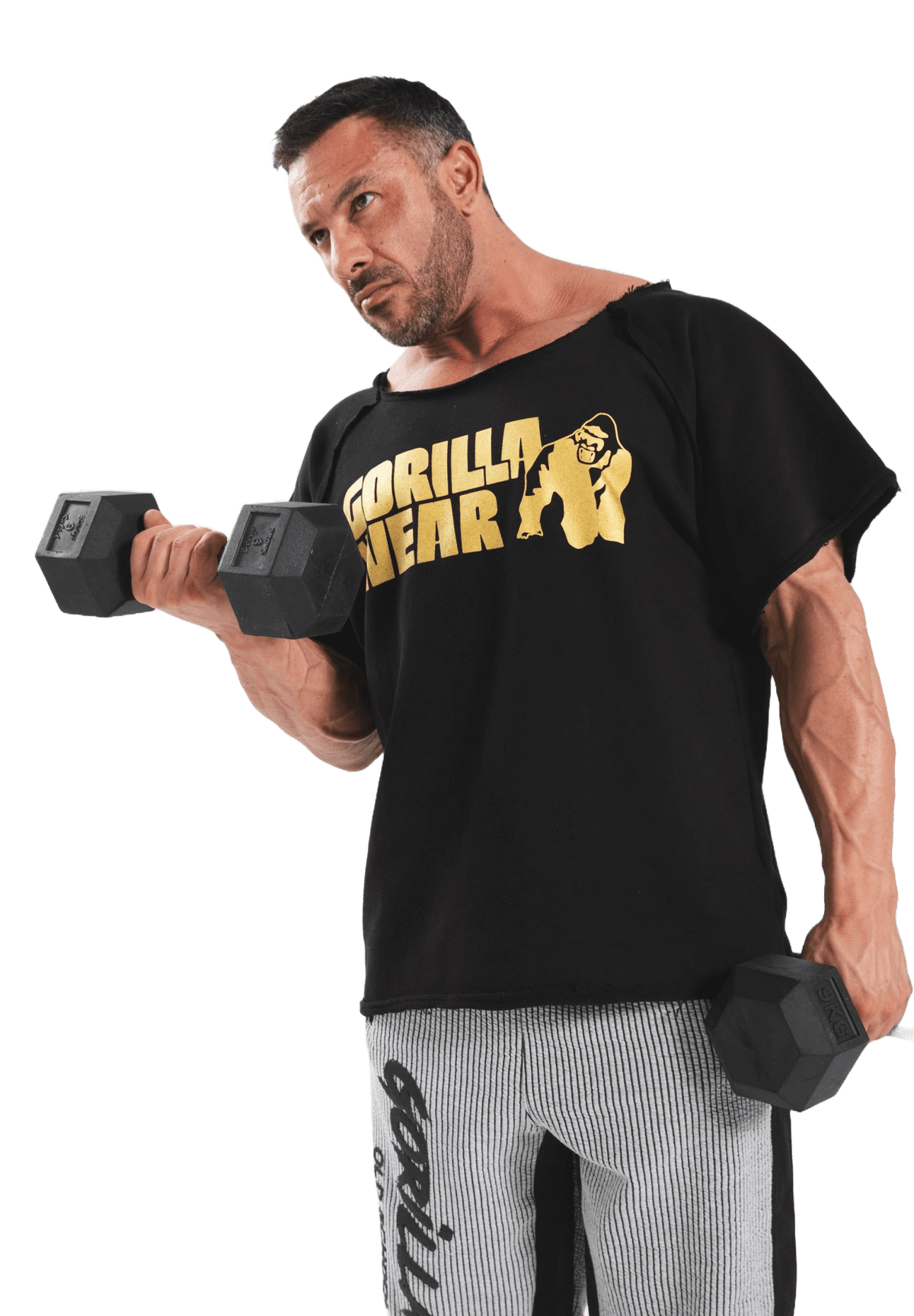 Gorilla Wear Classic Workout Top - Svart/Guld - Gorilla Wear | Kraft & Kontroll
