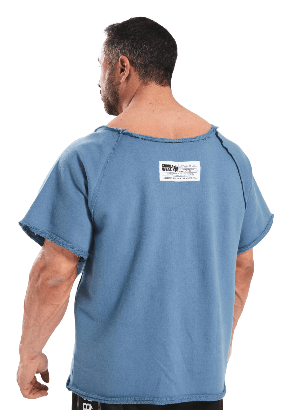 Gorilla Wear Classic Workout Top - Coronet Blue - Gorilla Wear | Kraft & Kontroll
