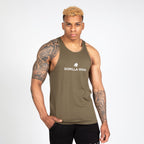 Gorilla Wear Carter Stretch Tank Top - Army Green - Gorilla Wear | Kraft & Kontroll