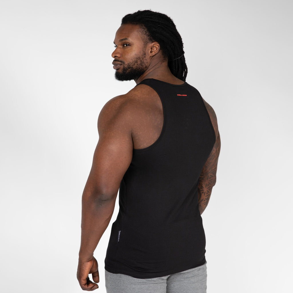 Gorilla Wear Adams Stretch Tank Top - Svart - Gorilla Wear | Kraft & Kontroll