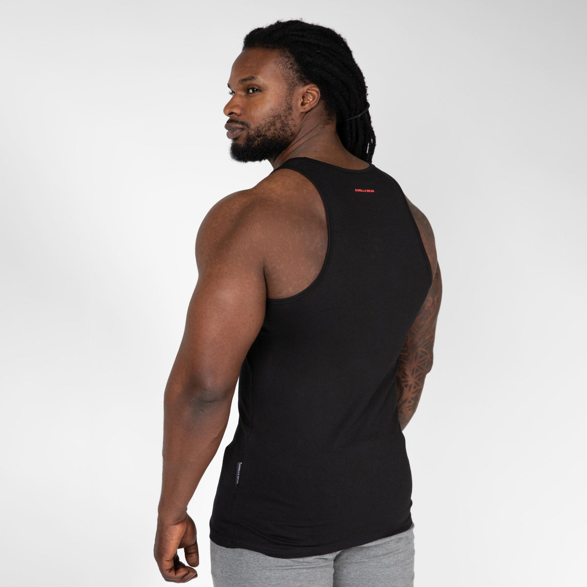 Gorilla Wear Adams Stretch Tank Top - Svart - Gorilla Wear | Kraft & Kontroll