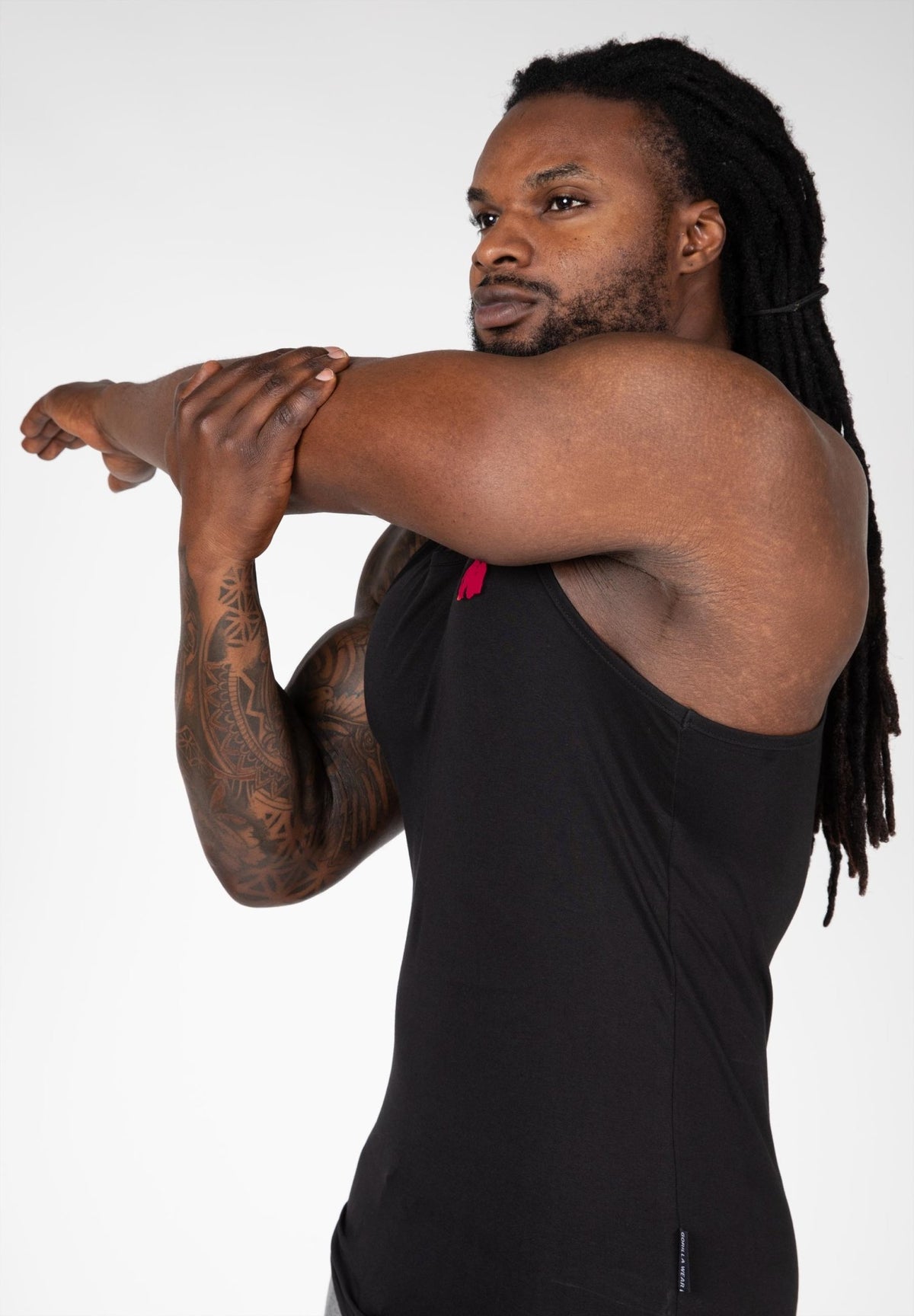 Gorilla Wear Adams Stretch Tank Top - Svart - Gorilla Wear | Kraft & Kontroll