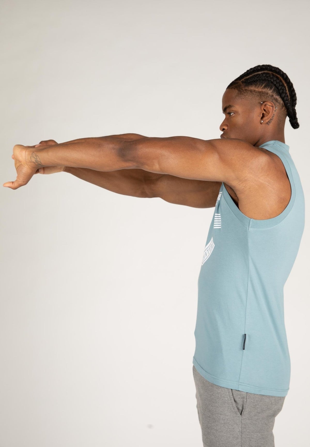 Gorilla Wear Tulsa Tank Top - Blå - Gorilla Wear | Kraft & Kontroll