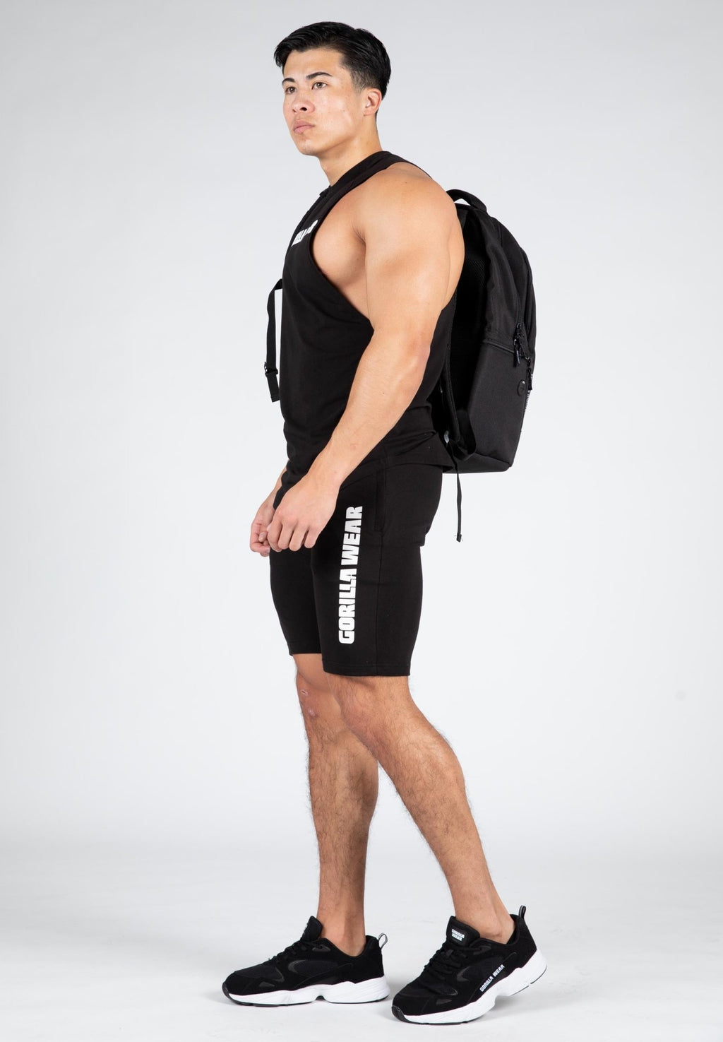 Gorilla Wear Milo Drop Armhole Tank Top - Svart - Gorilla Wear | Kraft & Kontroll