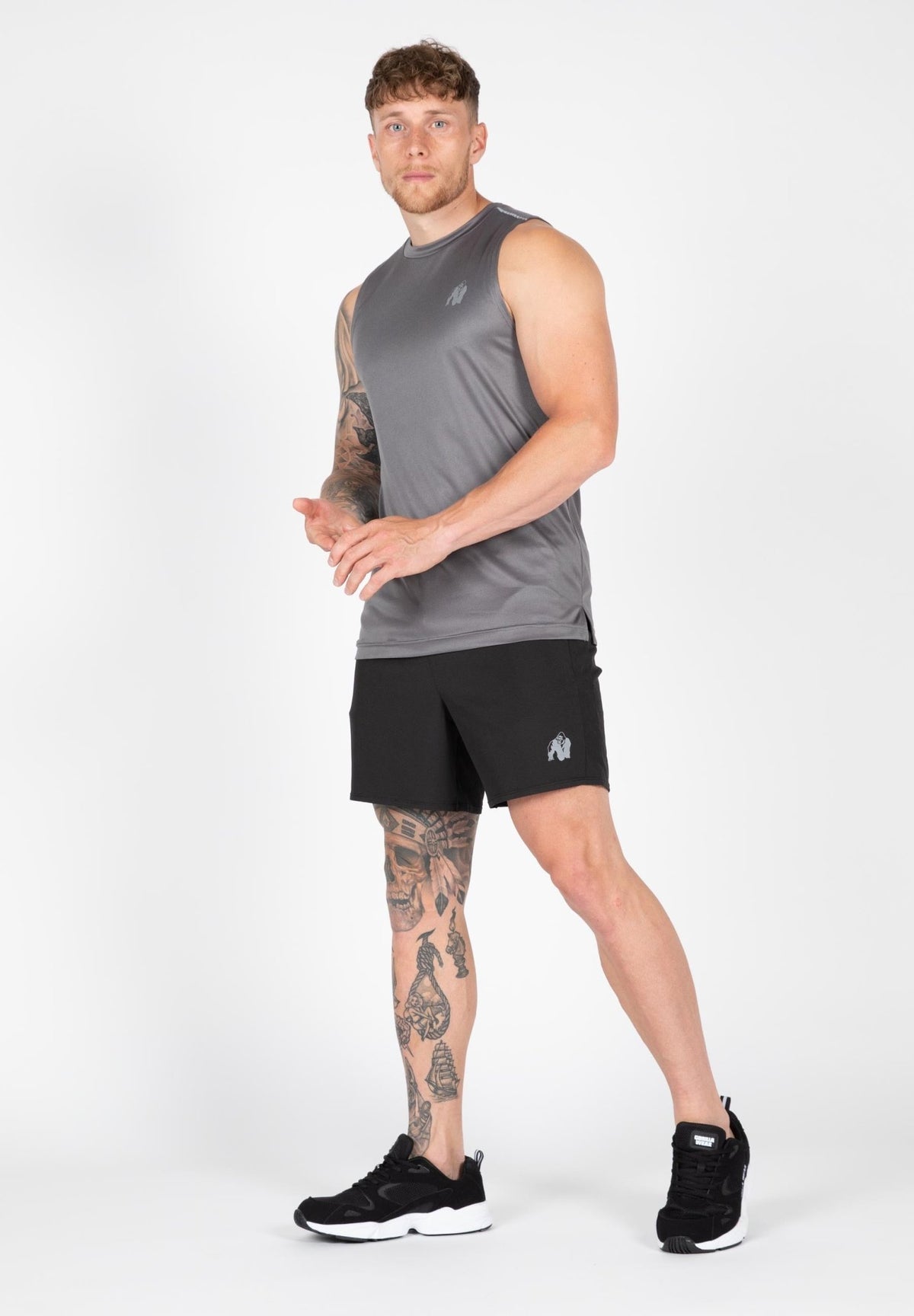 Gorilla Wear Washington Tank Top - Grå - Gorilla Wear | Kraft & Kontroll