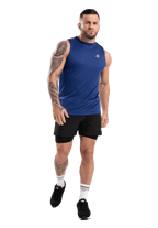 Gorilla Wear Easton Tank Top - Blå - Gorilla Wear | Kraft & Kontroll