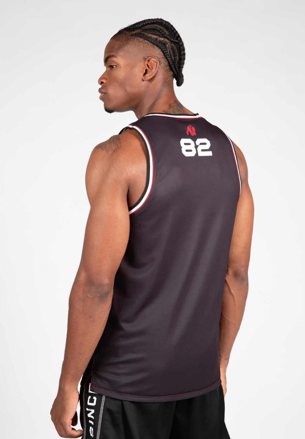 Gorilla Wear Keene Reversible Tank Top - Röd/Svart - Gorilla Wear | Kraft & Kontroll