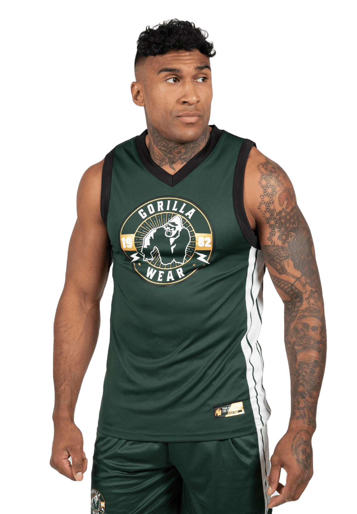Gorilla Wear Orlando Jersey Tank Top - Grön - Gorilla Wear | Kraft & Kontroll