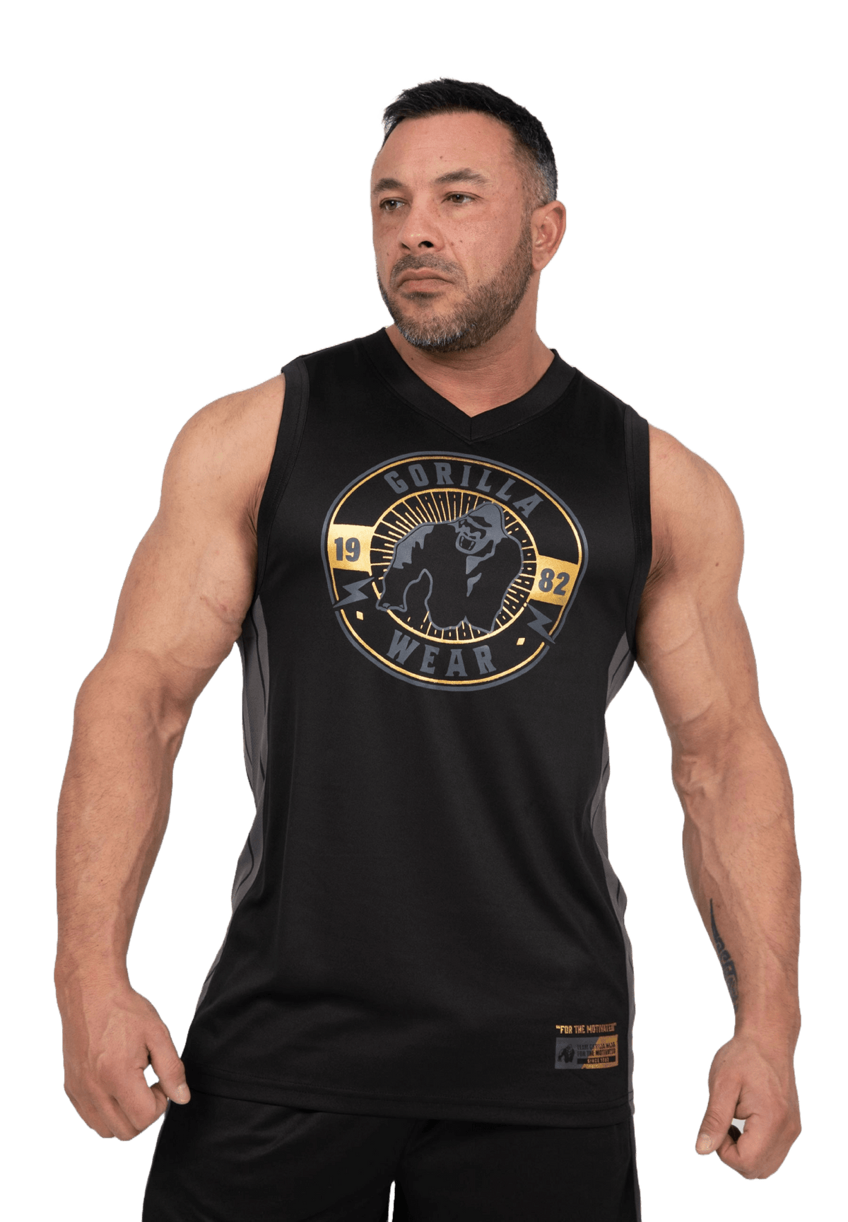 Gorilla Wear Orlando Jersey Tank Top - Svart - Gorilla Wear | Kraft & Kontroll