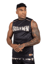Gorilla Wear Clayton Tank Top - Svart/Guld - Gorilla Wear | Kraft & Kontroll