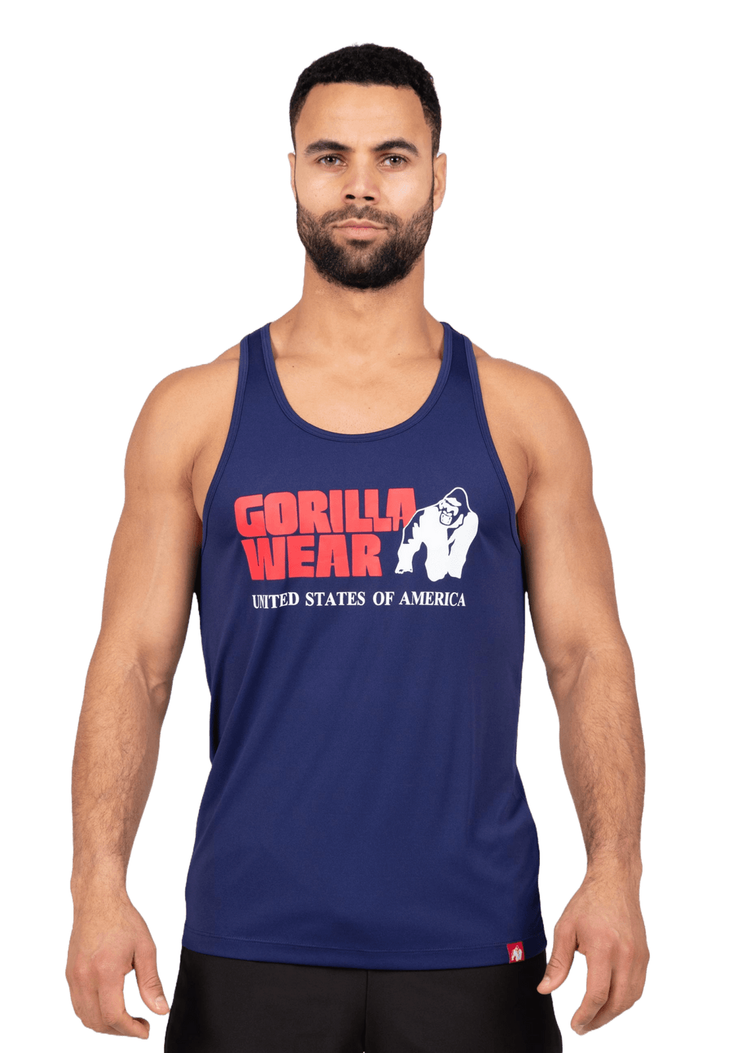Gorilla Wear Classic Training Tank Top - Navy - Gorilla Wear | Kraft & Kontroll