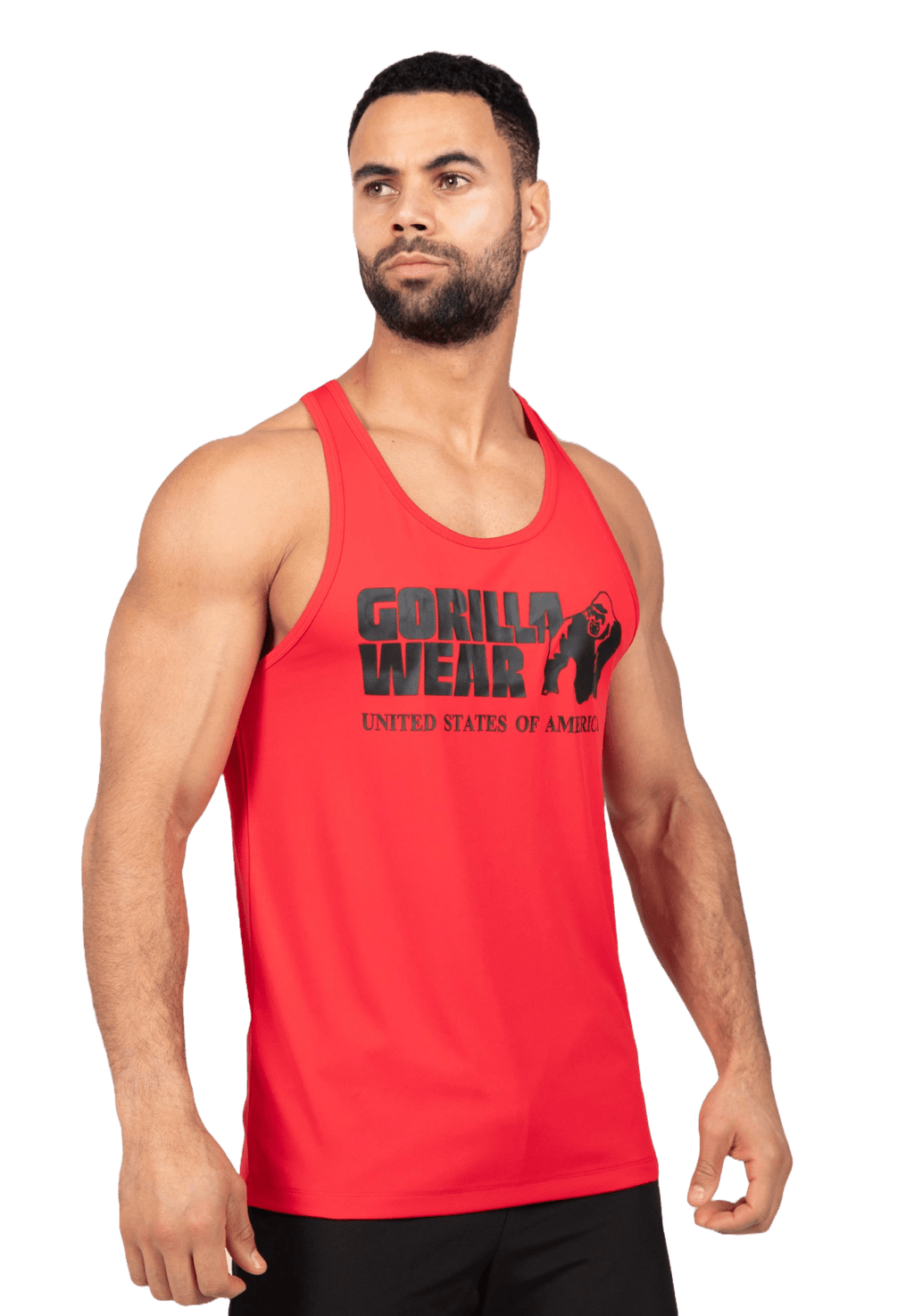 Gorilla Wear Classic Training Tank Top - Röd - Gorilla Wear | Kraft & Kontroll