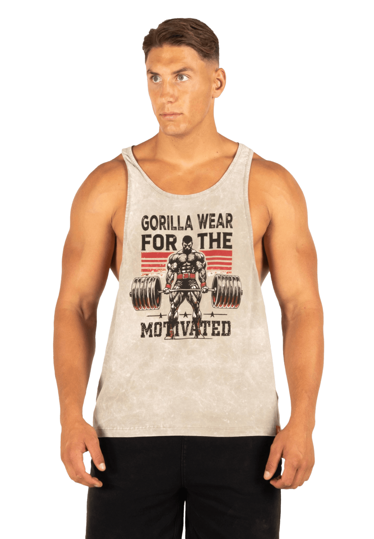 Gorilla Wear Churchill Stringer - Washed Green - Gorilla Wear | Kraft & Kontroll