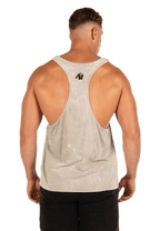 Gorilla Wear Churchill Stringer - Washed Green - Gorilla Wear | Kraft & Kontroll