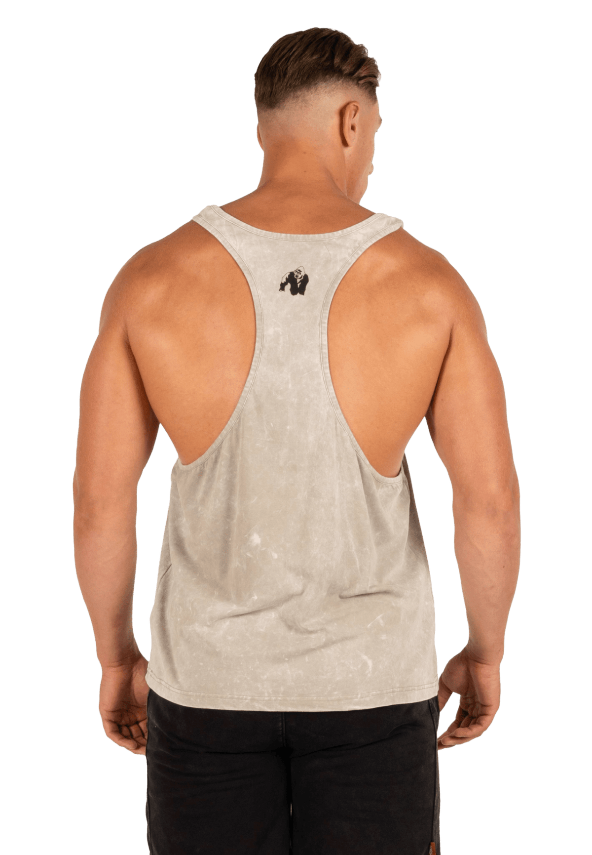 Gorilla Wear Churchill Stringer - Washed Green - Gorilla Wear | Kraft & Kontroll