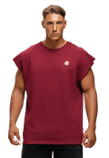 Gorilla Wear Bouse Cut Off Tank Top - Burgundy - Gorilla Wear | Kraft & Kontroll