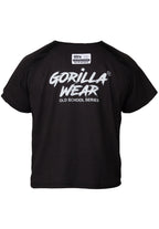 Gorilla Wear Augustine Old School Work Out Top - Svart - Gorilla Wear | Kraft & Kontroll