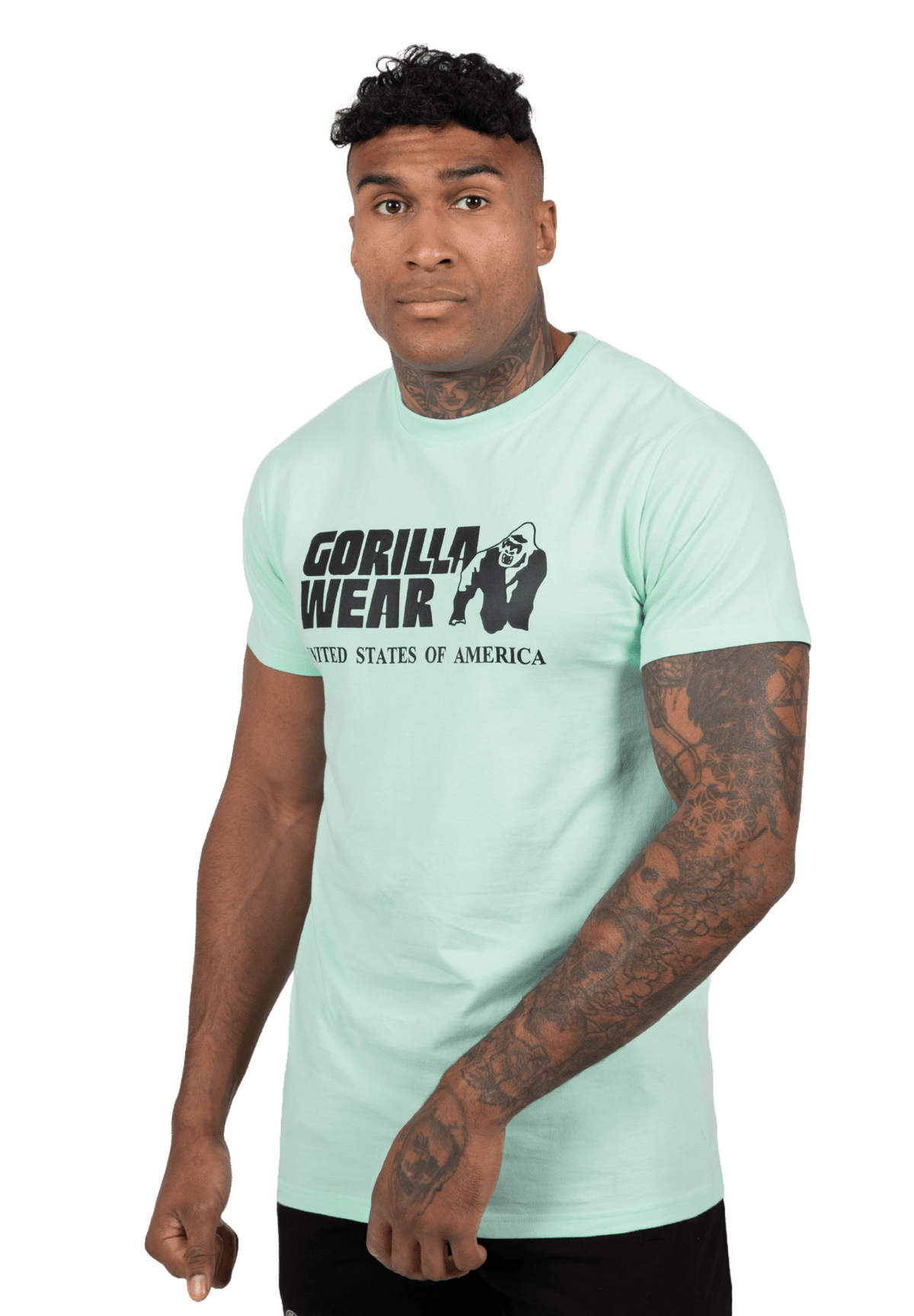 Gorilla Wear Classic T-Shirt - Mint - Gorilla Wear | Kraft & Kontroll