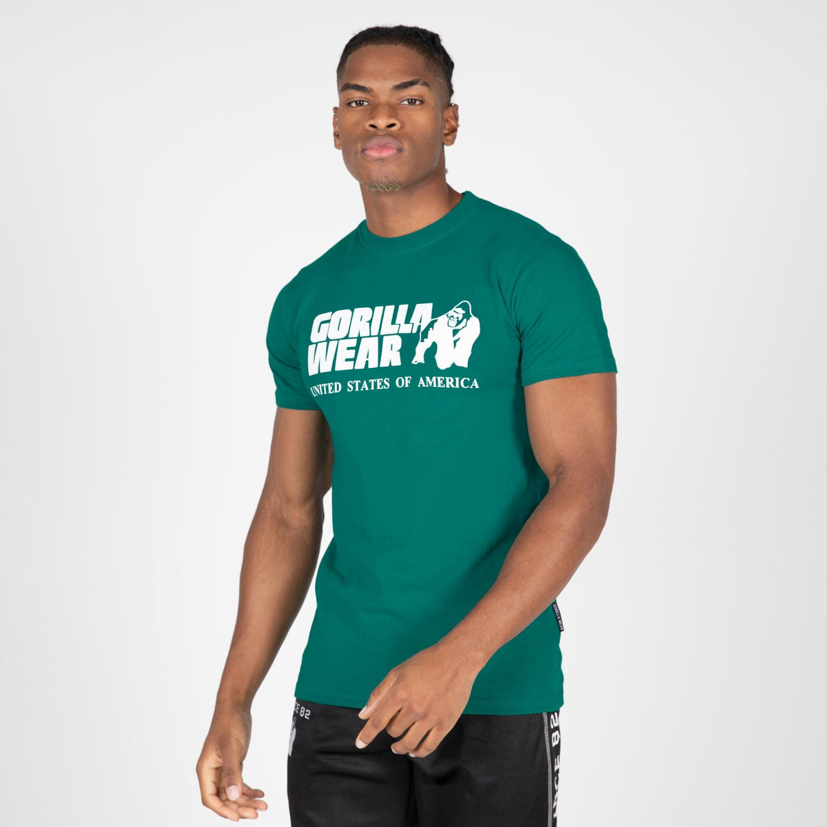 Gorilla Wear Classic T-Shirt - Teal Green - Gorilla Wear | Kraft & Kontroll